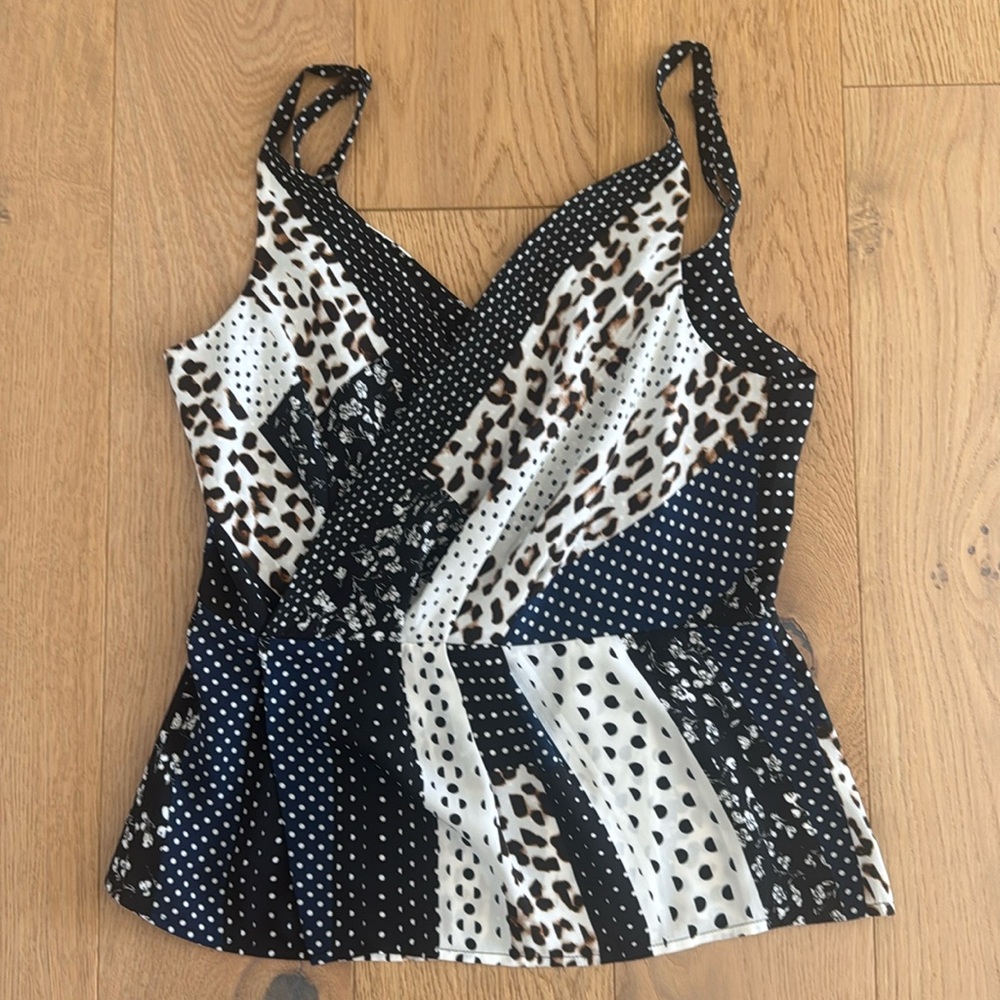 cabi Size 0 Cross-Front Blouse